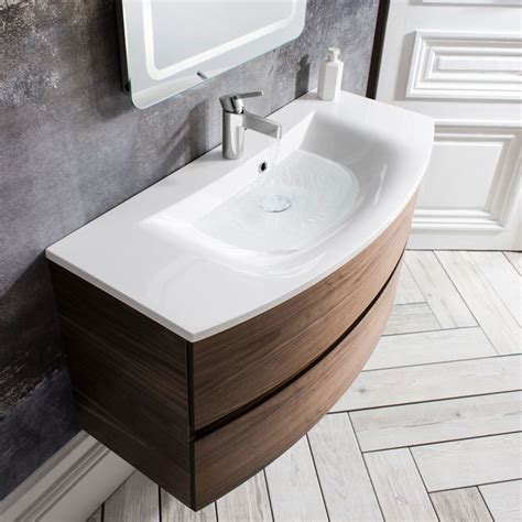 Bauhaus Svelte 2 Drawer Vanity Unit & Basin.